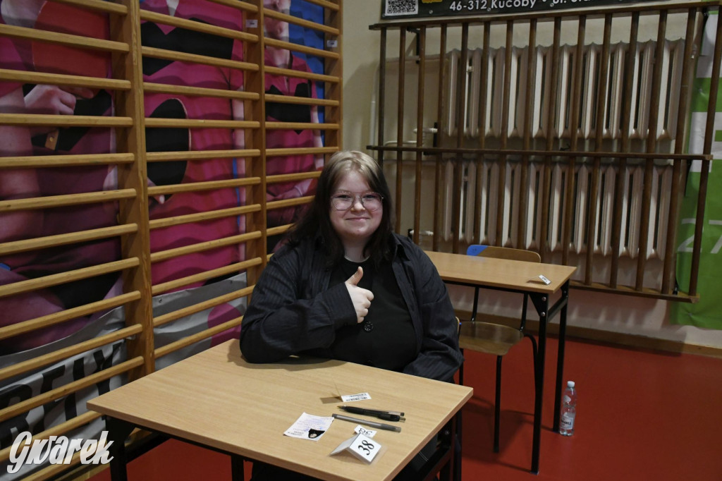 Ósmoklasiści z Trójki tuż przez egzaminem [FOTO]