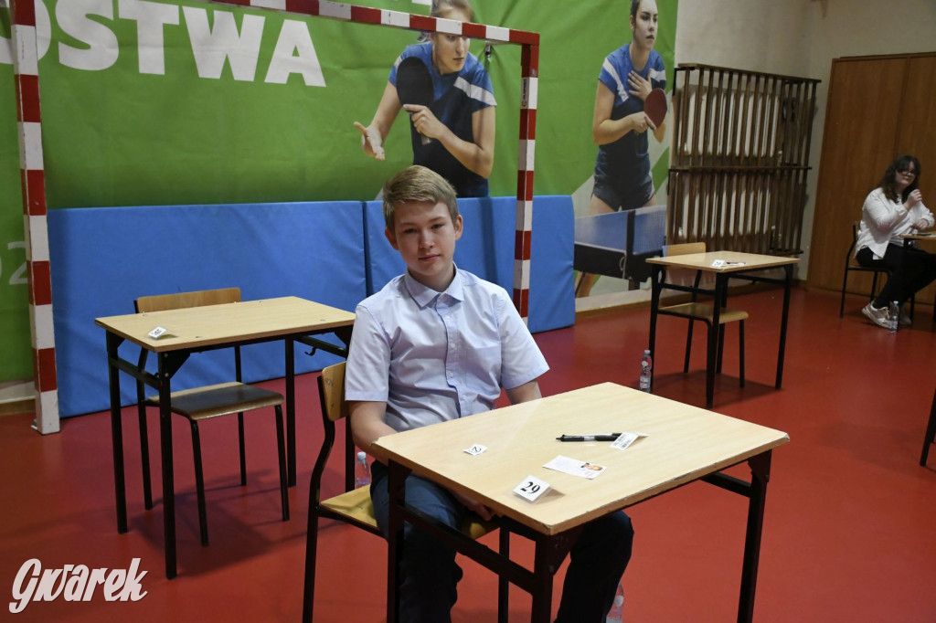 Ósmoklasiści z Trójki tuż przez egzaminem [FOTO]