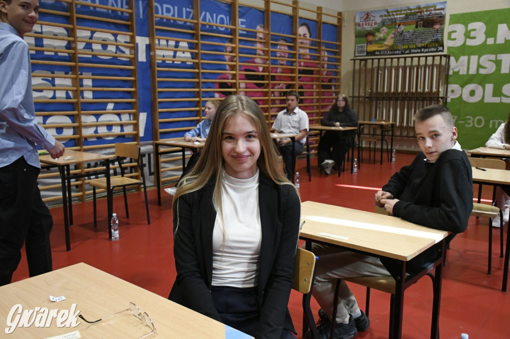 Ósmoklasiści z Trójki tuż przez egzaminem [FOTO]