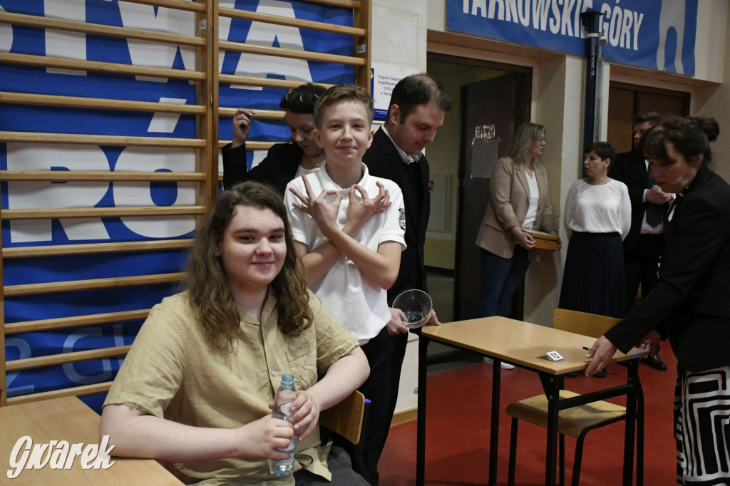 Ósmoklasiści z Trójki tuż przez egzaminem [FOTO]