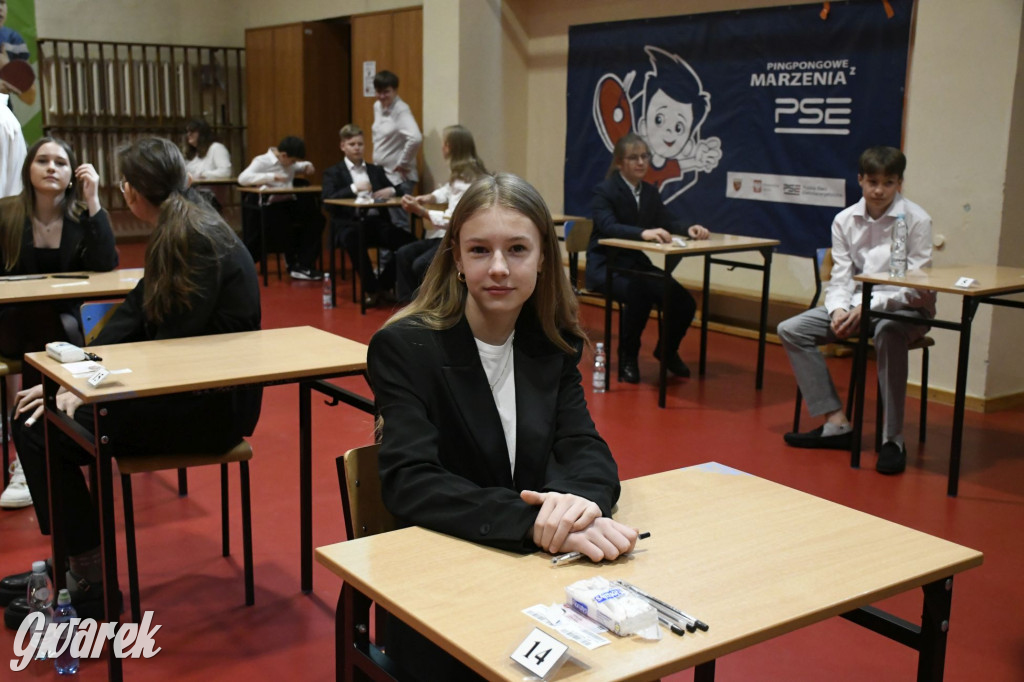 Ósmoklasiści z Trójki tuż przez egzaminem [FOTO]