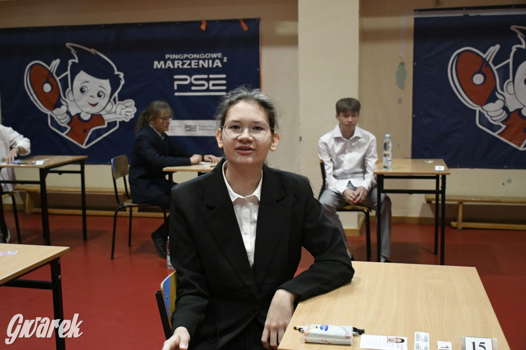 Ósmoklasiści z Trójki tuż przez egzaminem [FOTO]