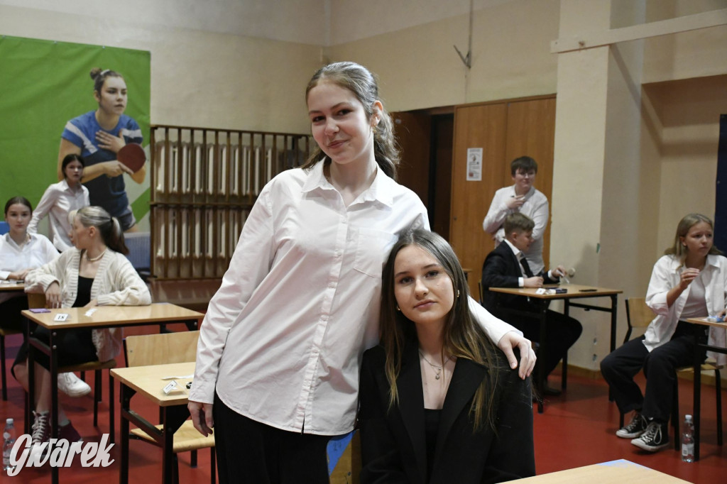 Ósmoklasiści z Trójki tuż przez egzaminem [FOTO]