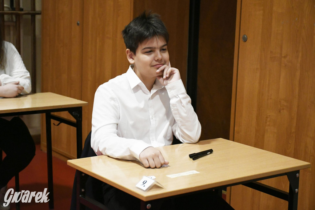 Ósmoklasiści z Trójki tuż przez egzaminem [FOTO]