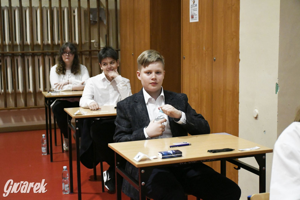 Ósmoklasiści z Trójki tuż przez egzaminem [FOTO]