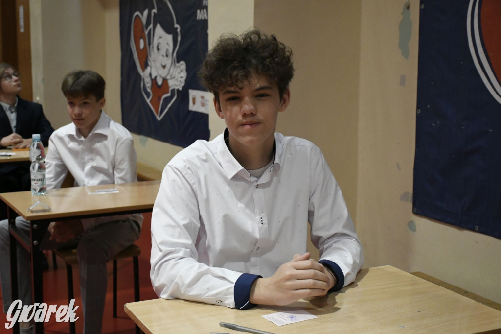 Ósmoklasiści z Trójki tuż przez egzaminem [FOTO]