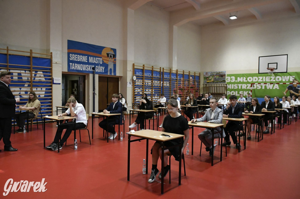 Ósmoklasiści z Trójki tuż przez egzaminem [FOTO]