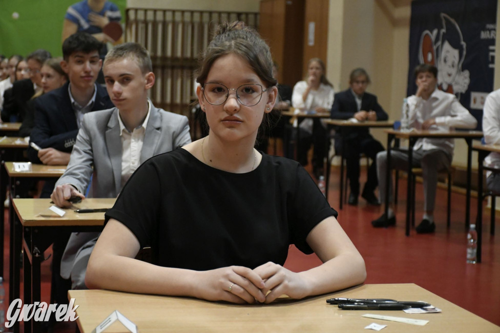 Ósmoklasiści z Trójki tuż przez egzaminem [FOTO]