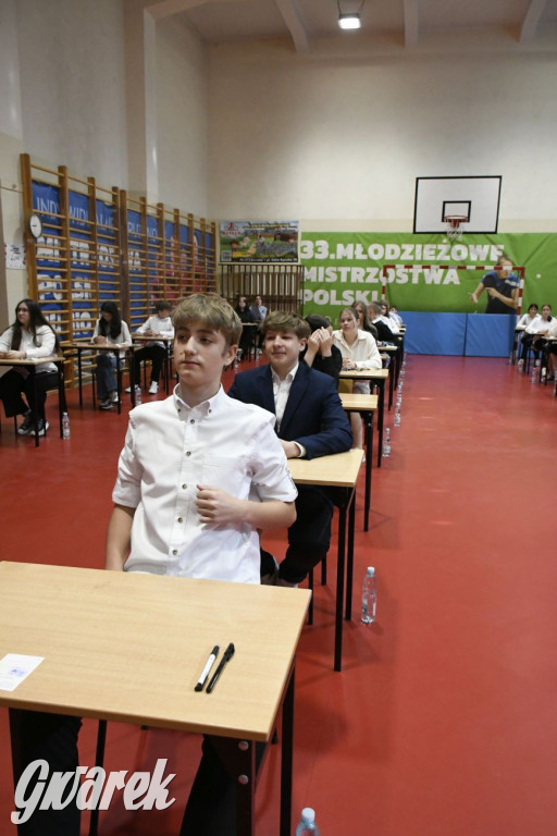 Ósmoklasiści z Trójki tuż przez egzaminem [FOTO]