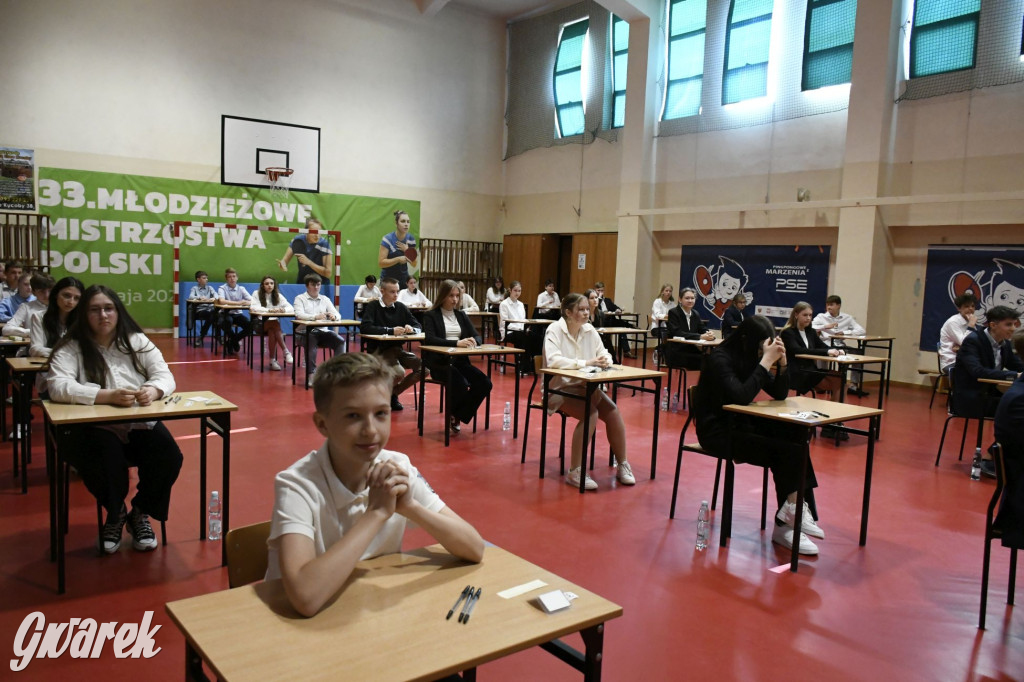 Ósmoklasiści z Trójki tuż przez egzaminem [FOTO]