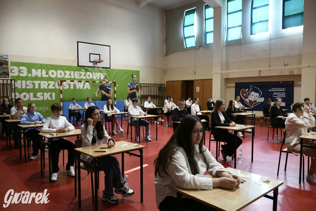 Ósmoklasiści z Trójki tuż przez egzaminem [FOTO]