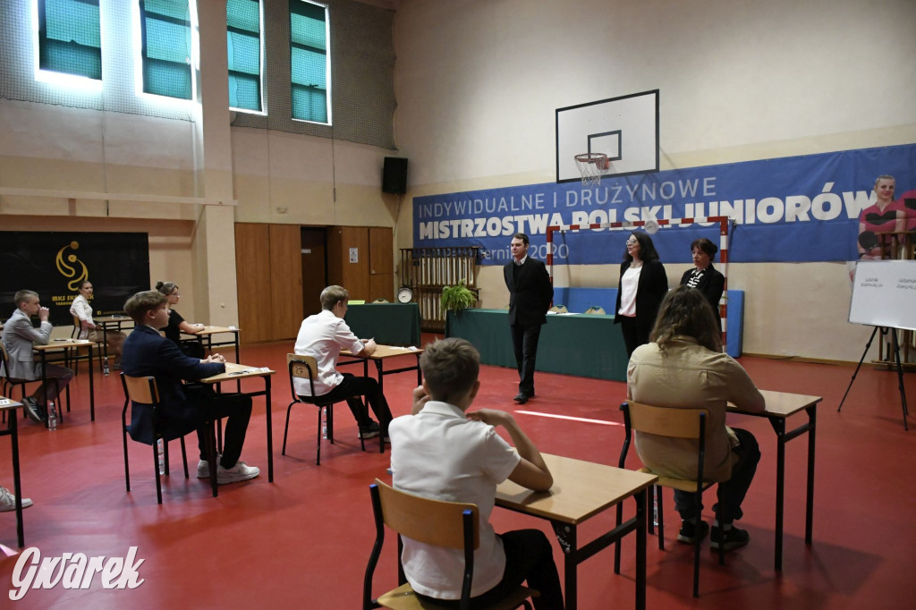 Ósmoklasiści z Trójki tuż przez egzaminem [FOTO]