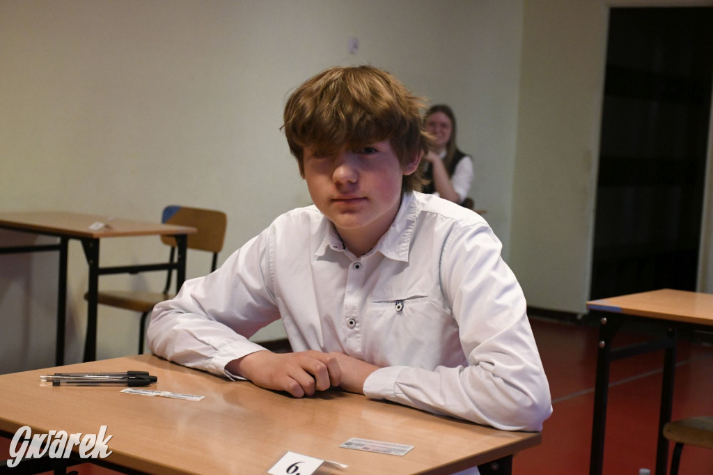 Ósmoklasiści z Trójki tuż przez egzaminem [FOTO]