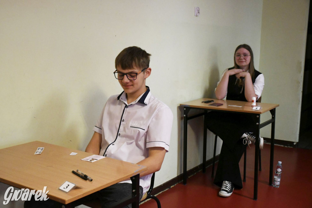 Ósmoklasiści z Trójki tuż przez egzaminem [FOTO]