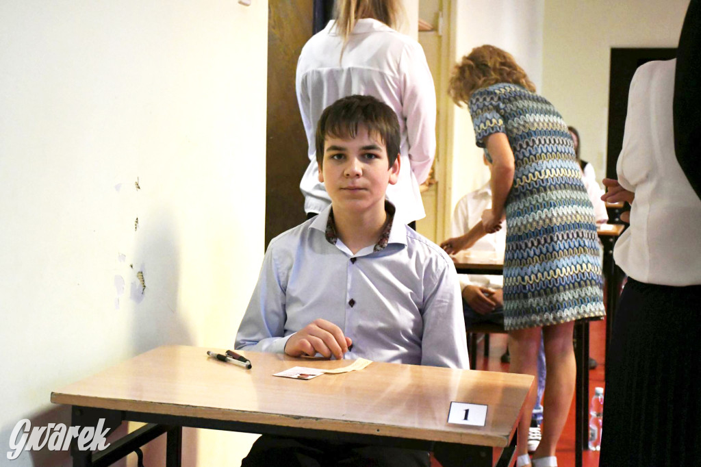 Ósmoklasiści z Trójki tuż przez egzaminem [FOTO]