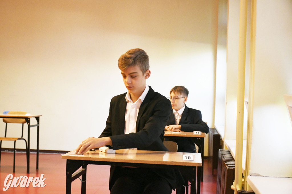 Ósmoklasiści z Trójki tuż przez egzaminem [FOTO]