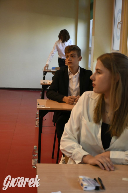 Ósmoklasiści z Trójki tuż przez egzaminem [FOTO]