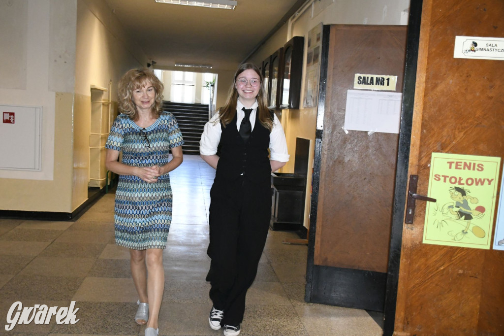 Ósmoklasiści z Trójki tuż przez egzaminem [FOTO]