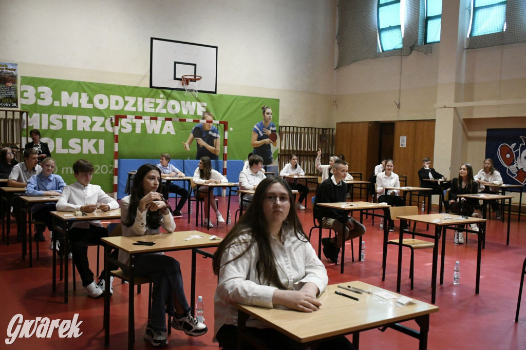 Ósmoklasiści z Trójki tuż przez egzaminem [FOTO]