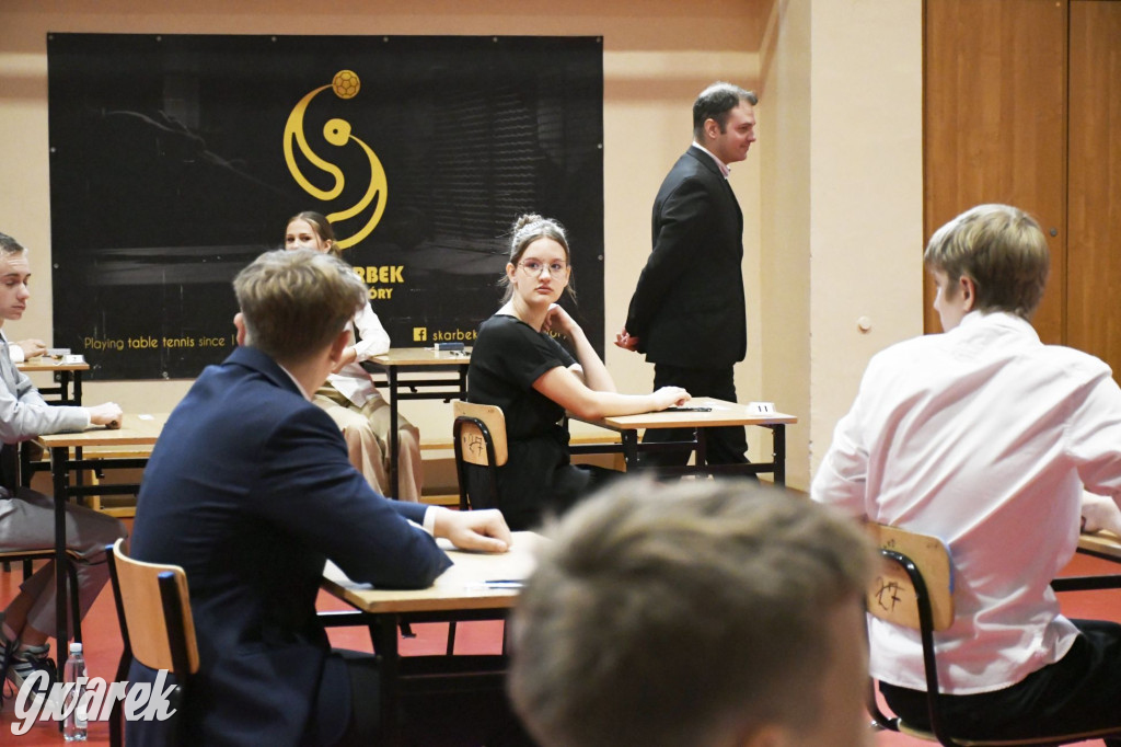 Ósmoklasiści z Trójki tuż przez egzaminem [FOTO]