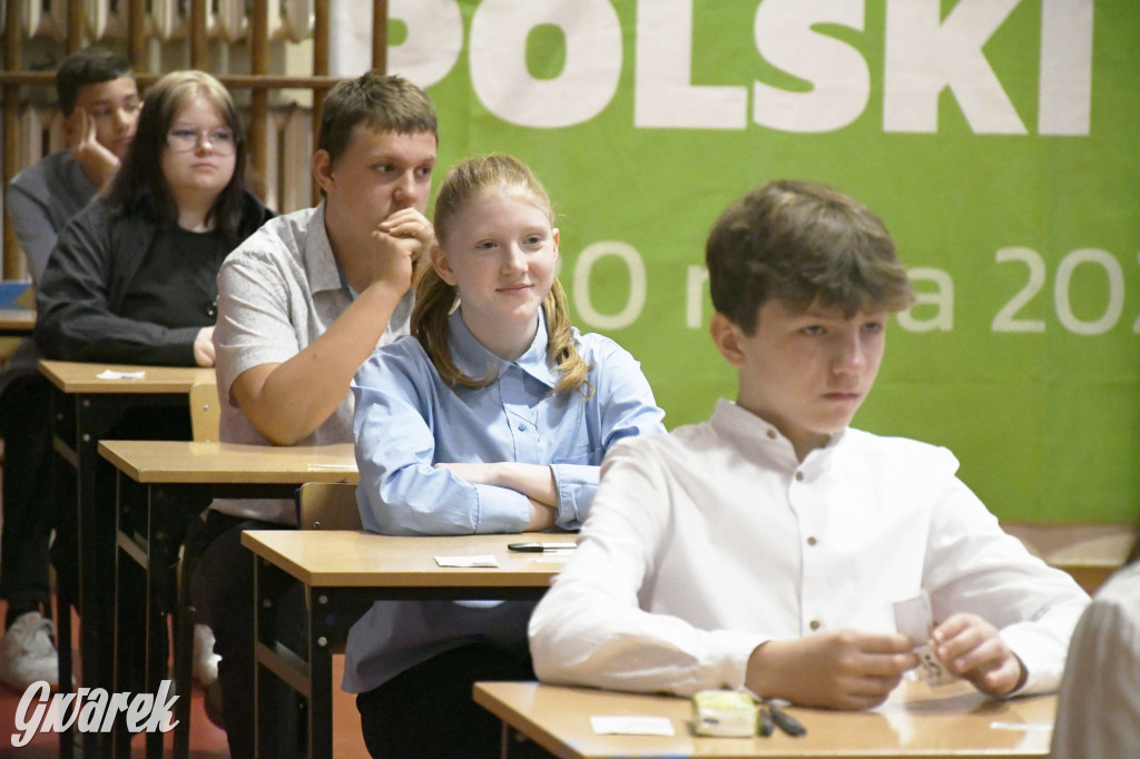 Ósmoklasiści z Trójki tuż przez egzaminem [FOTO]