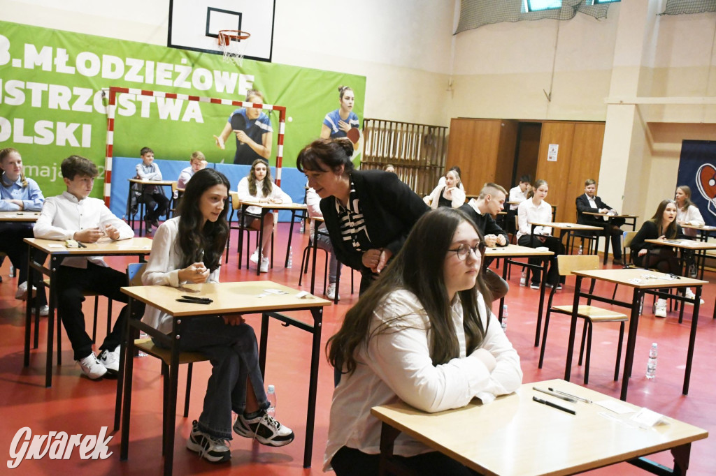 Ósmoklasiści z Trójki tuż przez egzaminem [FOTO]