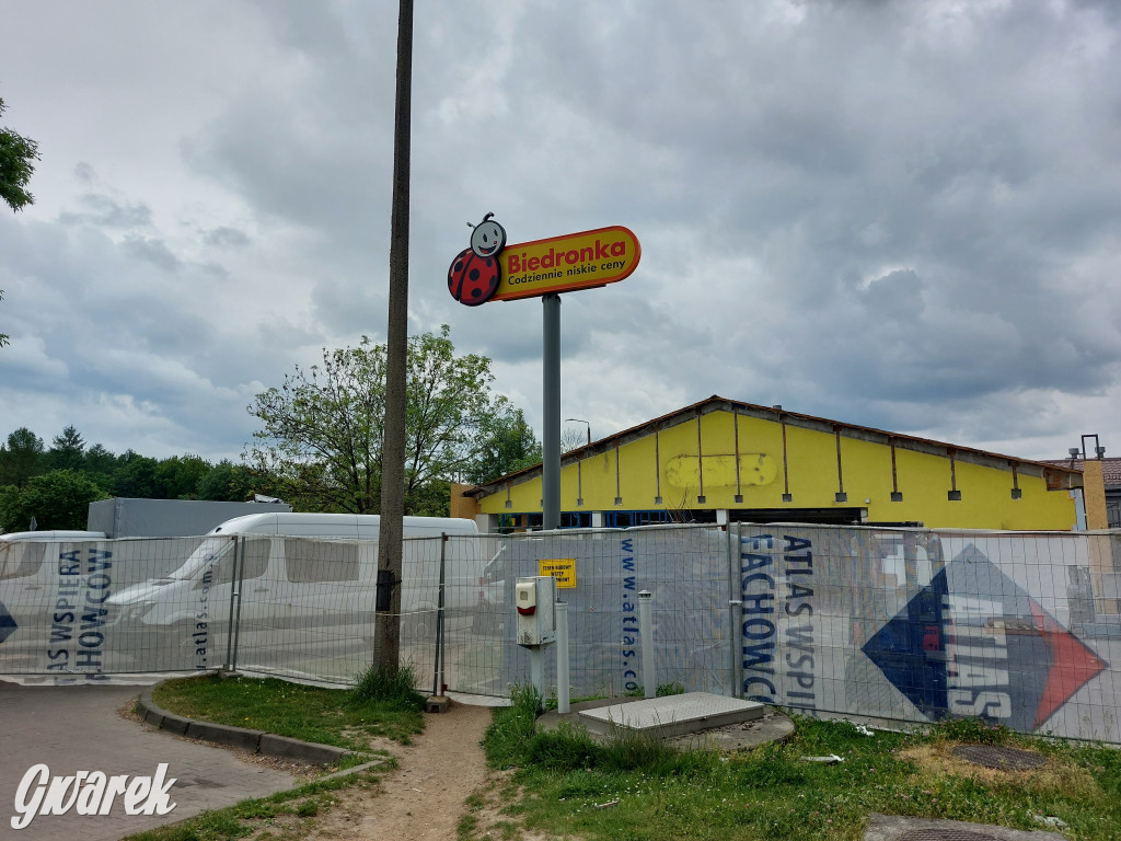 Tarnowskie Góry. Remont sklepu Biedronka
