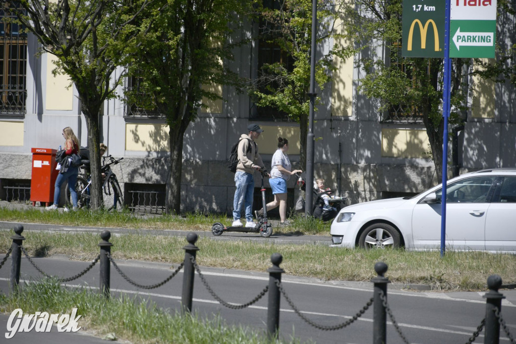 Tarnowskie Góry. Rowerzyści pod okiem policji