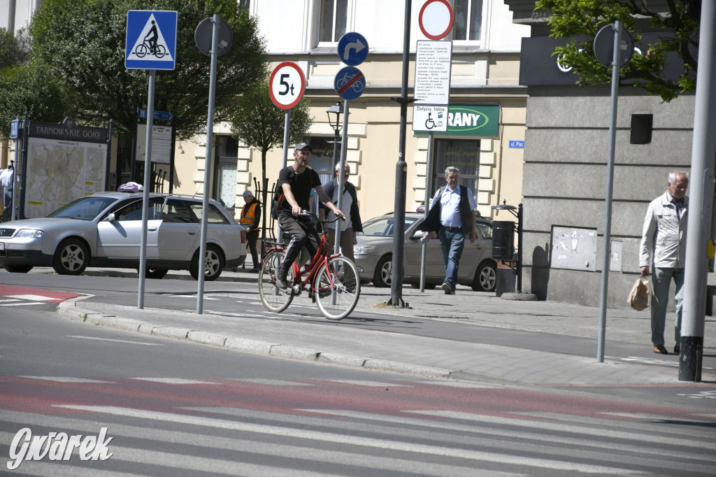 Tarnowskie Góry. Rowerzyści pod okiem policji