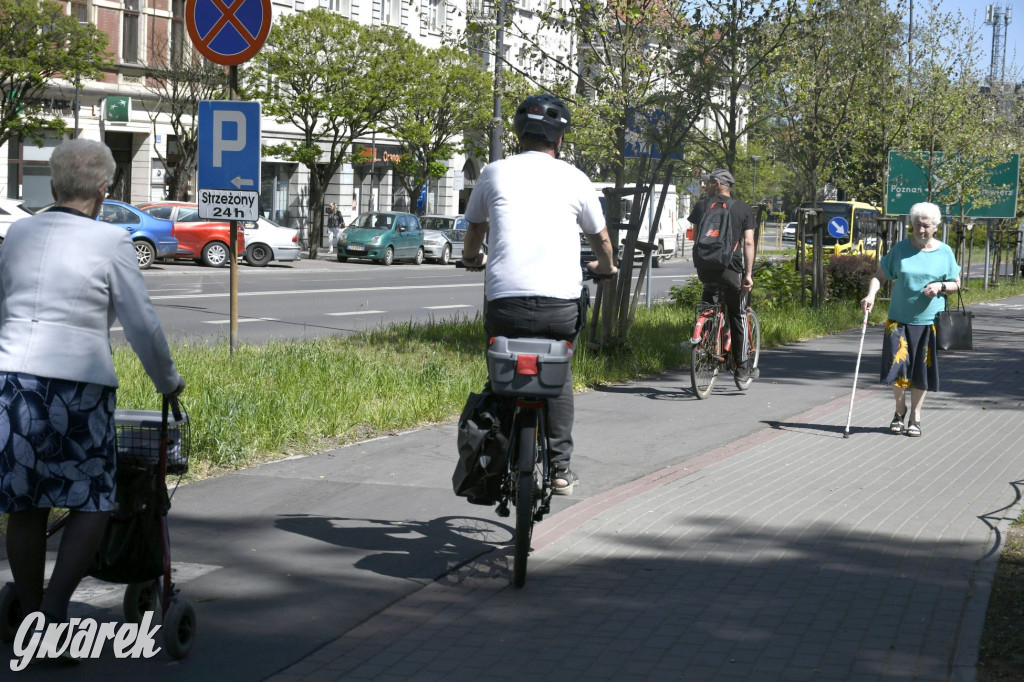 Tarnowskie Góry. Rowerzyści pod okiem policji