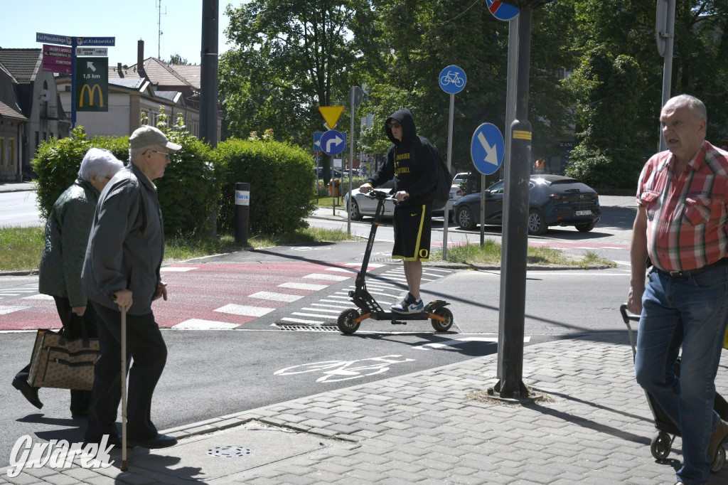 Tarnowskie Góry. Rowerzyści pod okiem policji