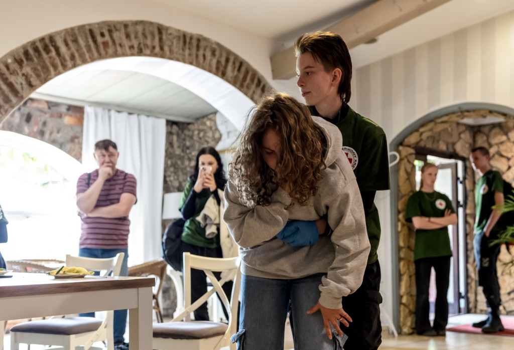 Pierwsza pomoc. Nasi dali radę [ZDJĘCIA]