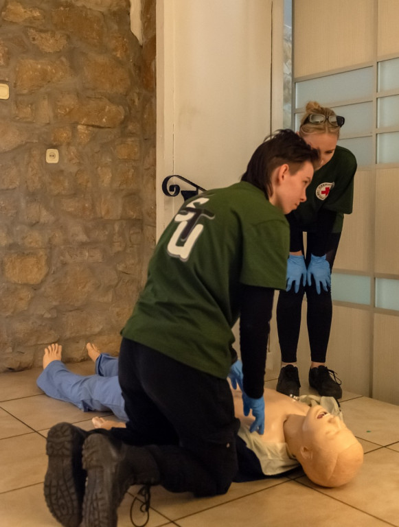 Pierwsza pomoc. Nasi dali radę [ZDJĘCIA]