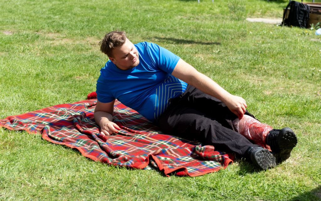 Pierwsza pomoc. Nasi dali radę [ZDJĘCIA]