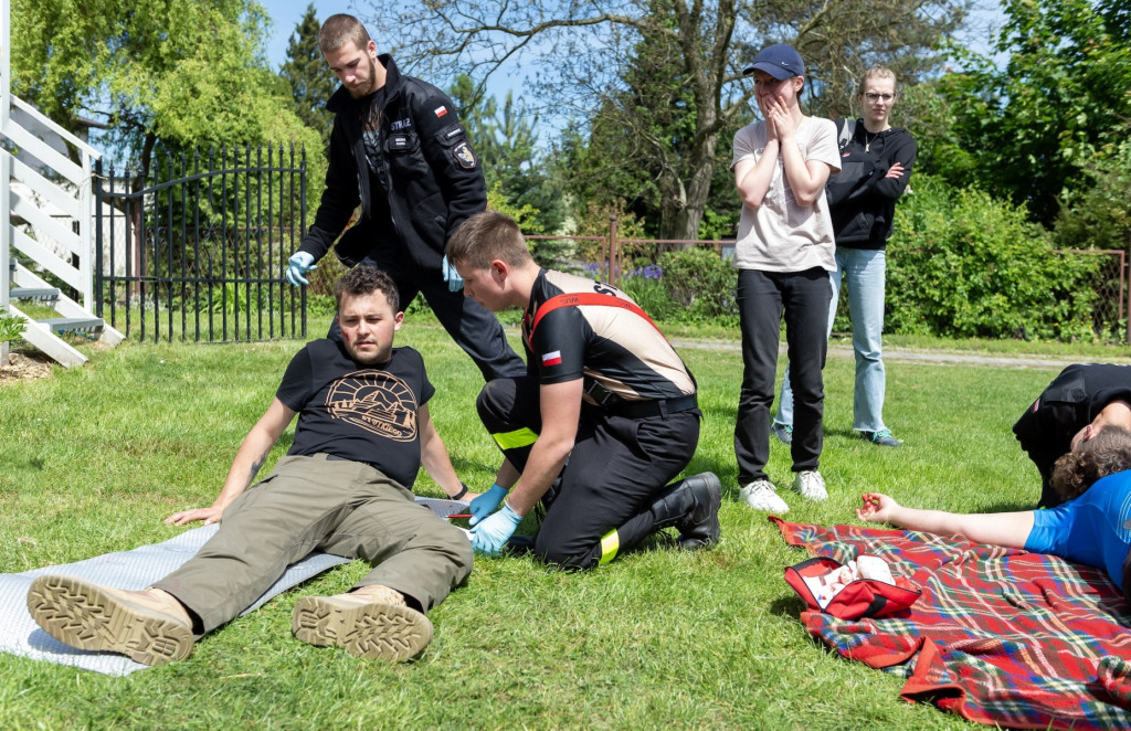 Pierwsza pomoc. Nasi dali radę [ZDJĘCIA]