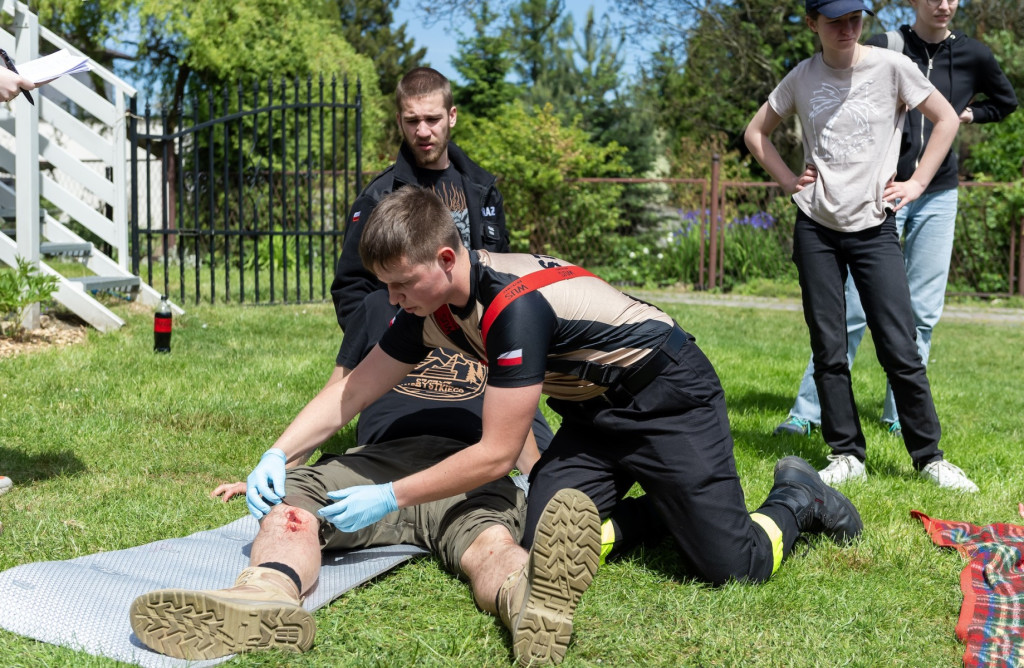 Pierwsza pomoc. Nasi dali radę [ZDJĘCIA]