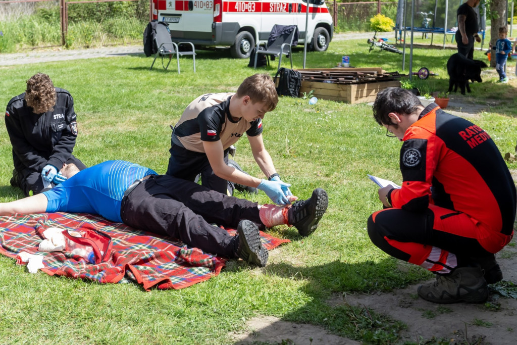 Pierwsza pomoc. Nasi dali radę [ZDJĘCIA]