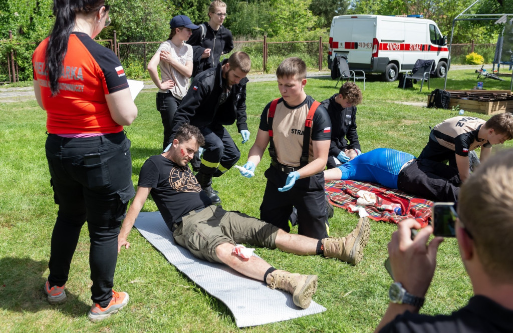 Pierwsza pomoc. Nasi dali radę [ZDJĘCIA]