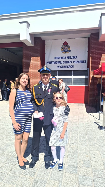 Radzionków. Strażak wyróżniony za długoletnią służbę