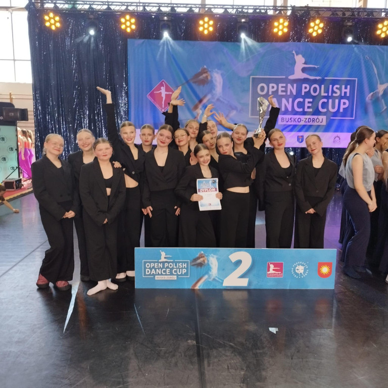 Świetny występ naszych tancerzy na Open Polish Dance Cup