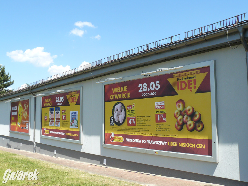 Tarnowskie Góry. Otwierają market Biedronka