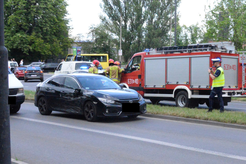 Tarnowskie Góry. Wypadek na Piłsudskiego