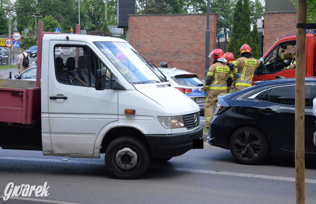 Tarnowskie Góry. Wypadek na Piłsudskiego