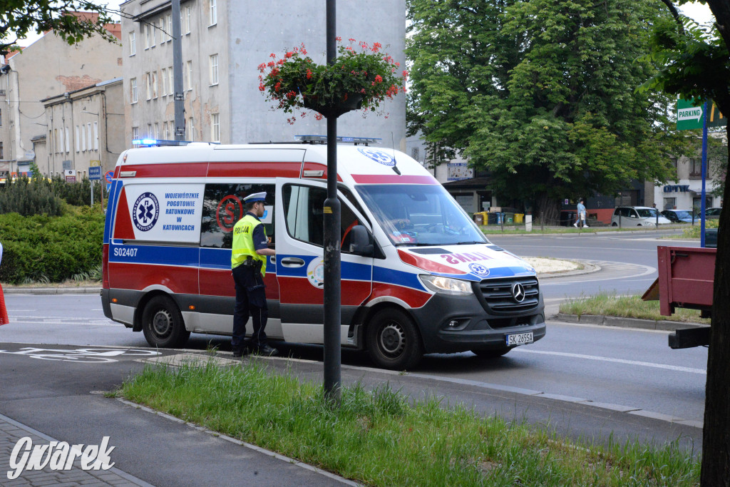 Tarnowskie Góry. Wypadek na Piłsudskiego