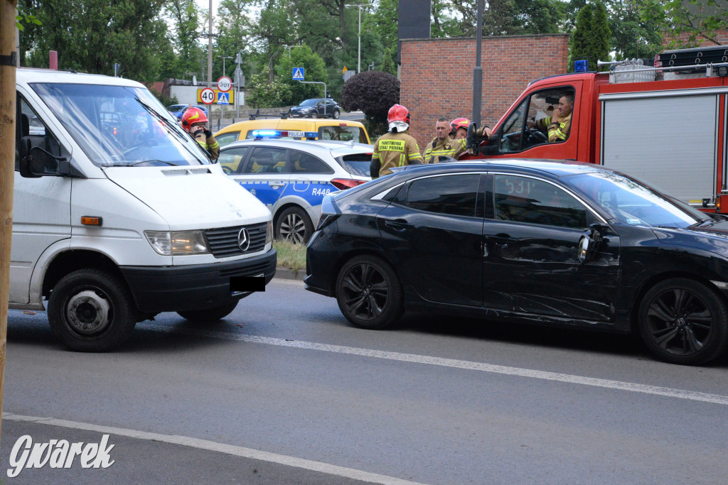 Tarnowskie Góry. Wypadek na Piłsudskiego