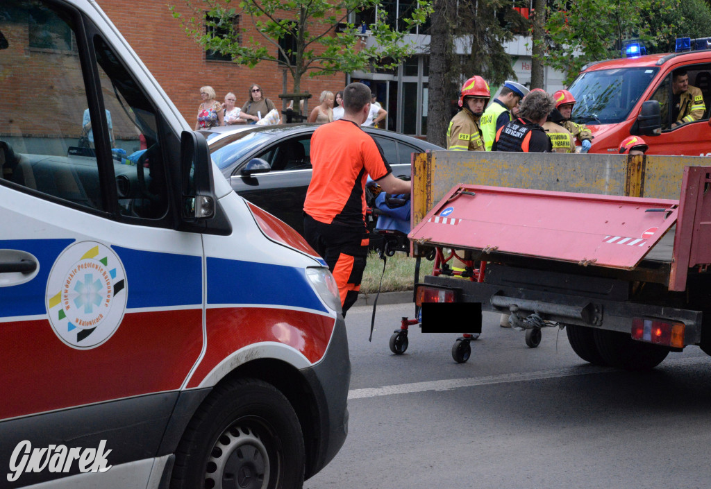 Tarnowskie Góry. Wypadek na Piłsudskiego