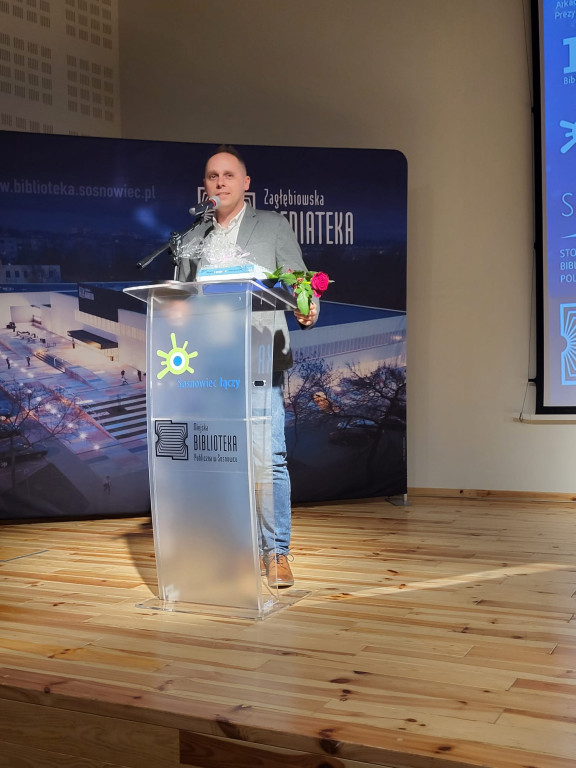Piekary Śl. Łukasz Żywulski bibliotekarzem roku