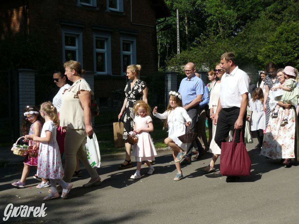 Procesja Bożego Ciała w Nakle Śląskim