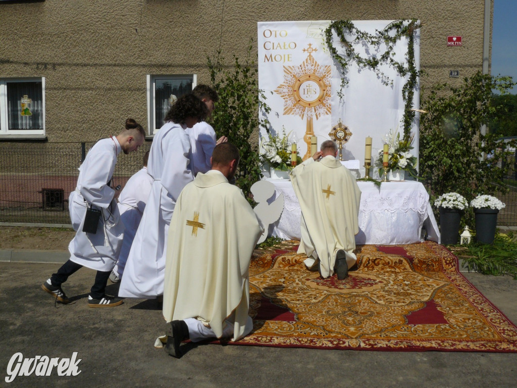 Procesja Bożego Ciała w Nakle Śląskim