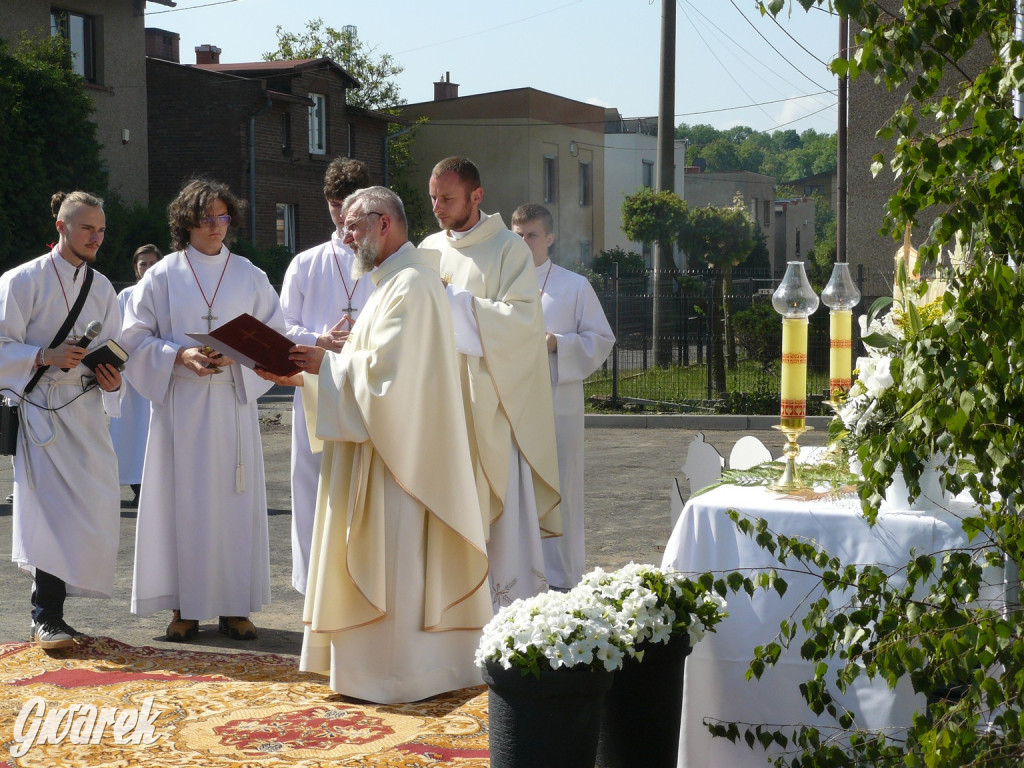 Procesja Bożego Ciała w Nakle Śląskim